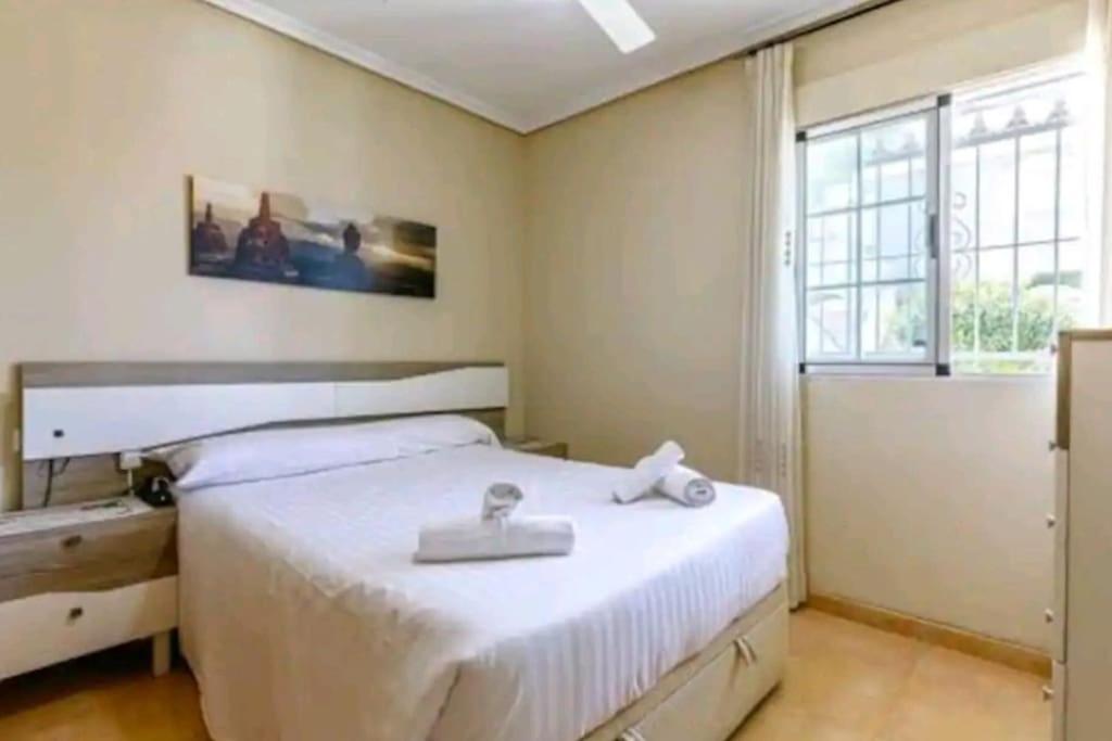 Bungalow Adaptado, Terraza Muy Grande Y Soleada. Gran Alacant Buitenkant foto